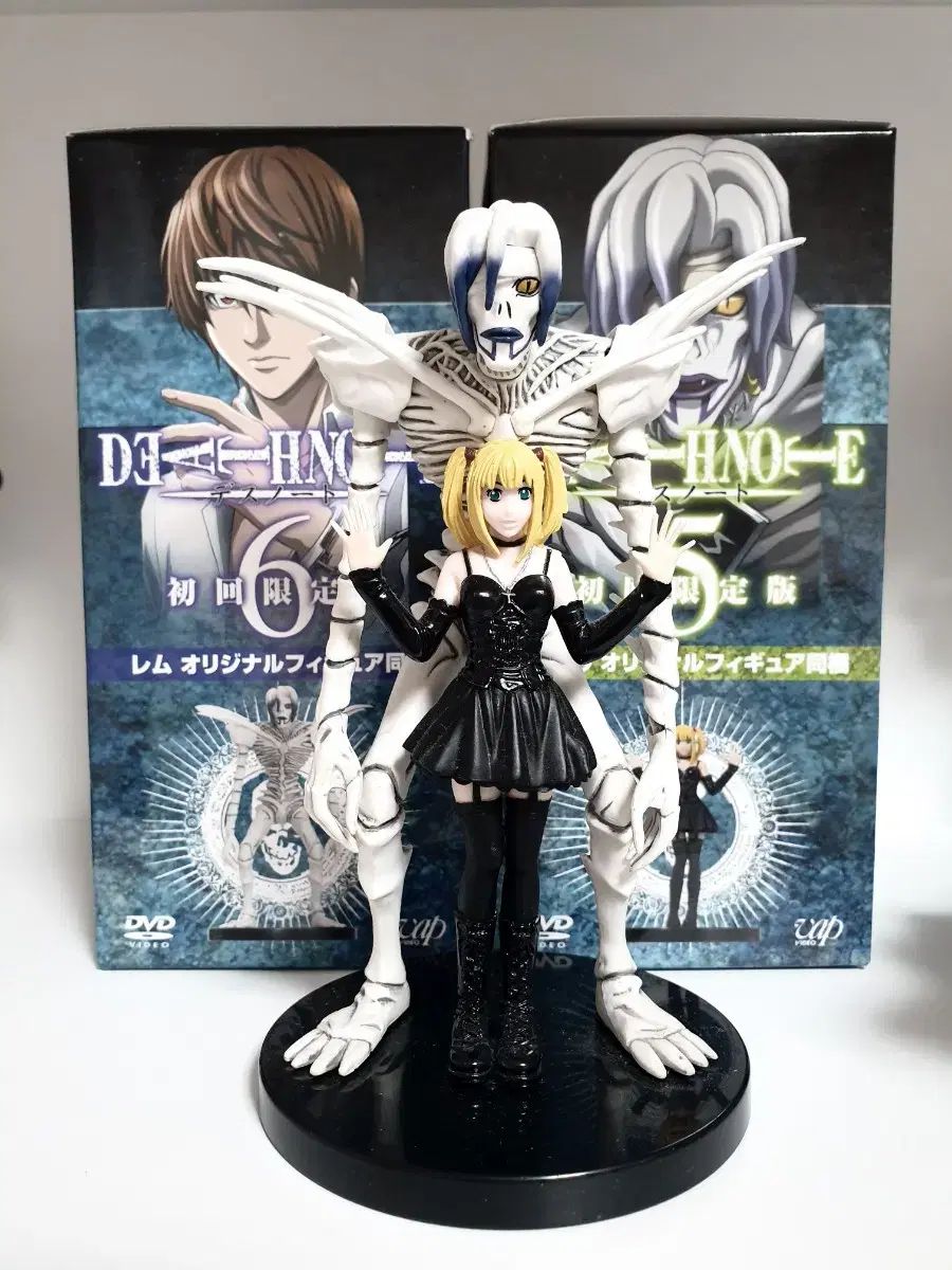 DEATH NOTE デスノート DVD 初回 版 フィギュア レム ミサ COOGI クージー L エル 夜神 月 ライト