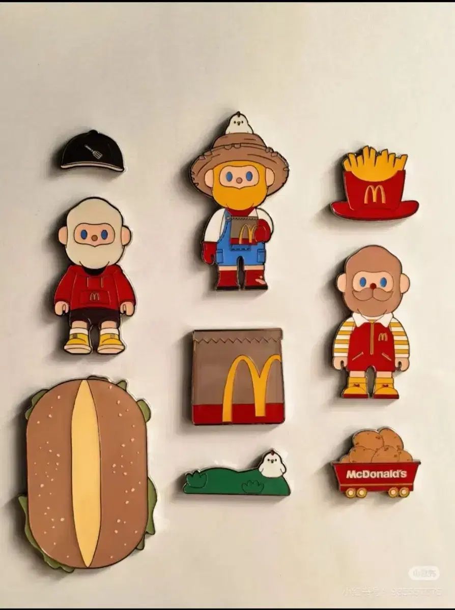 FARMER BOB マクドナルド バッジ セット