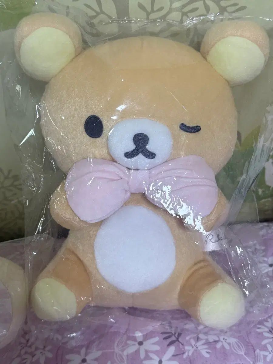 リラックマ クージー ピンク リボン ラストワン