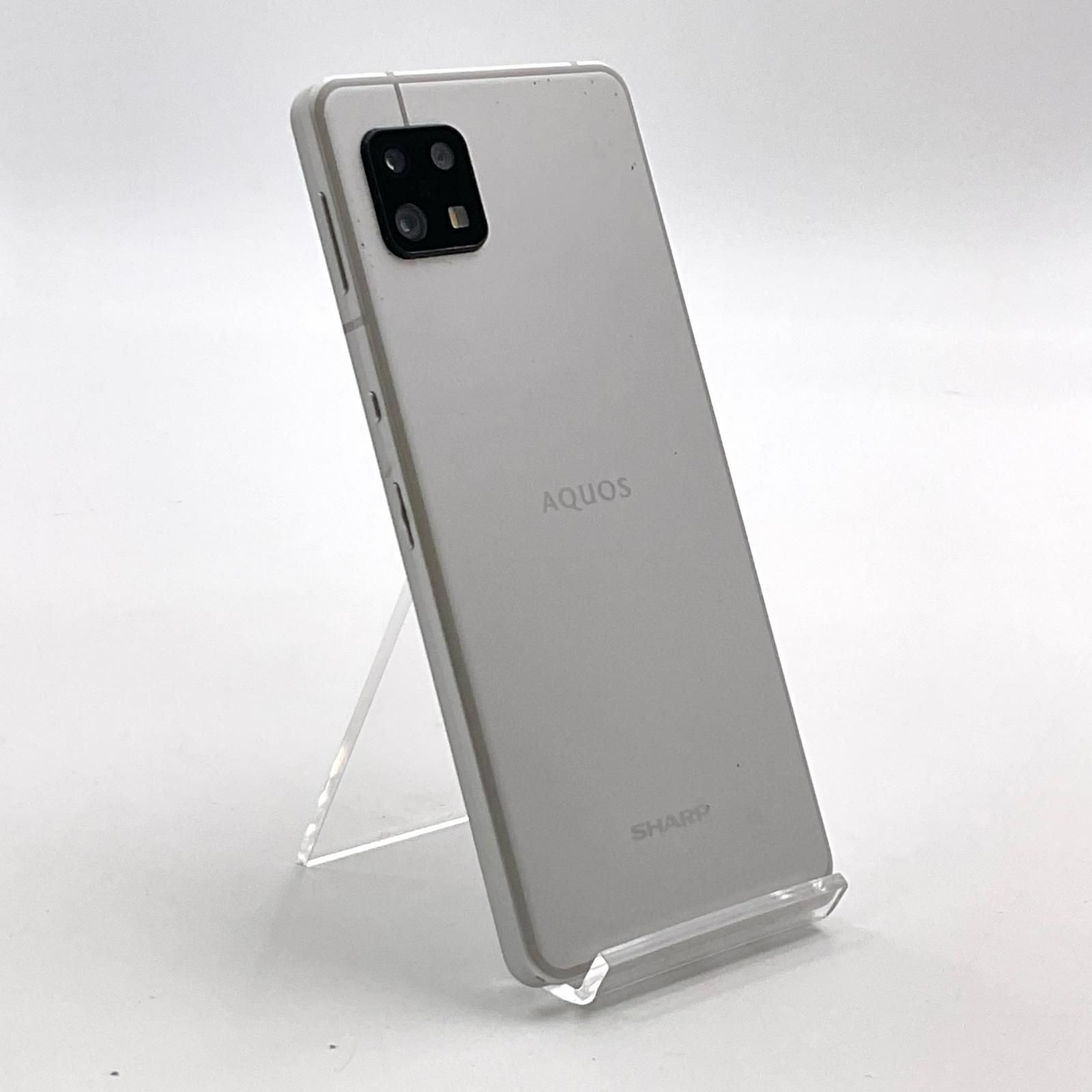 全額返金保証】【最速発送】SHARP AQUOS sense6 128GB シルバー SIM