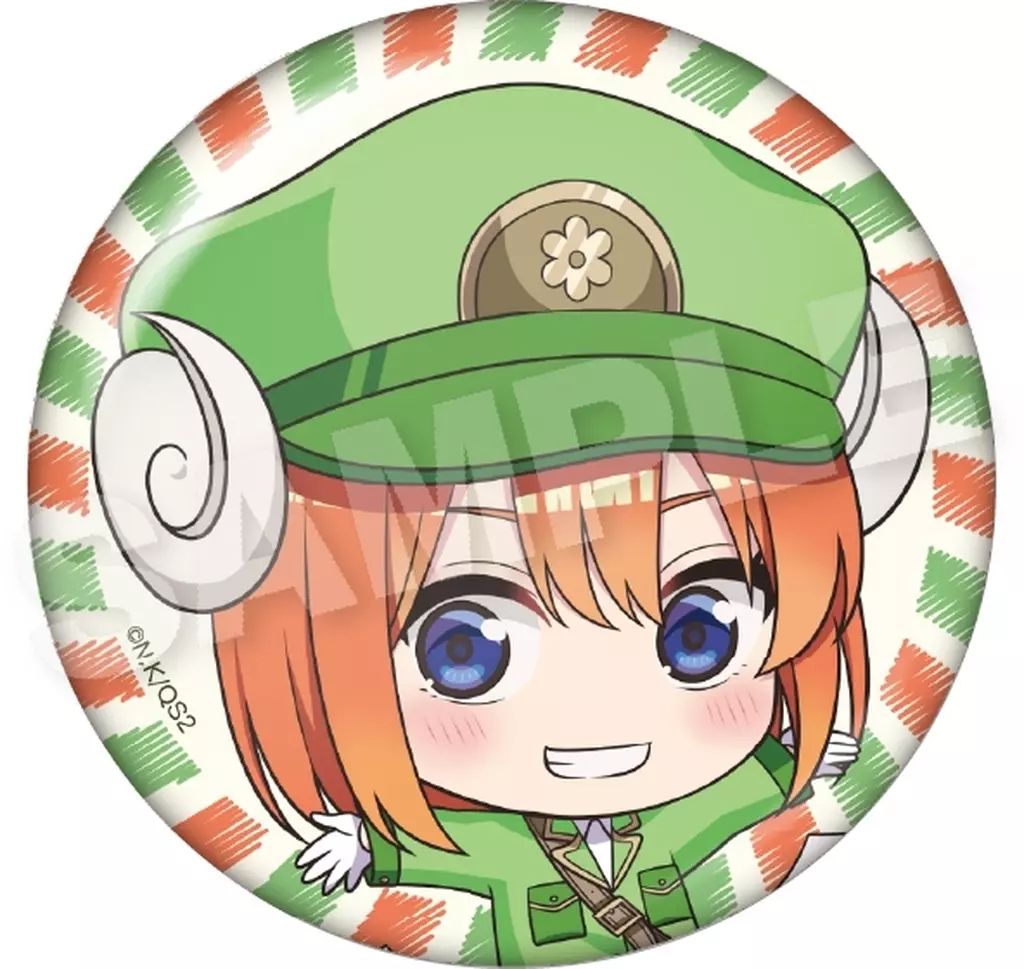 中古】バッジ・ビンズ 中野四葉 おとどけメェる 缶バッジ 「五等分の