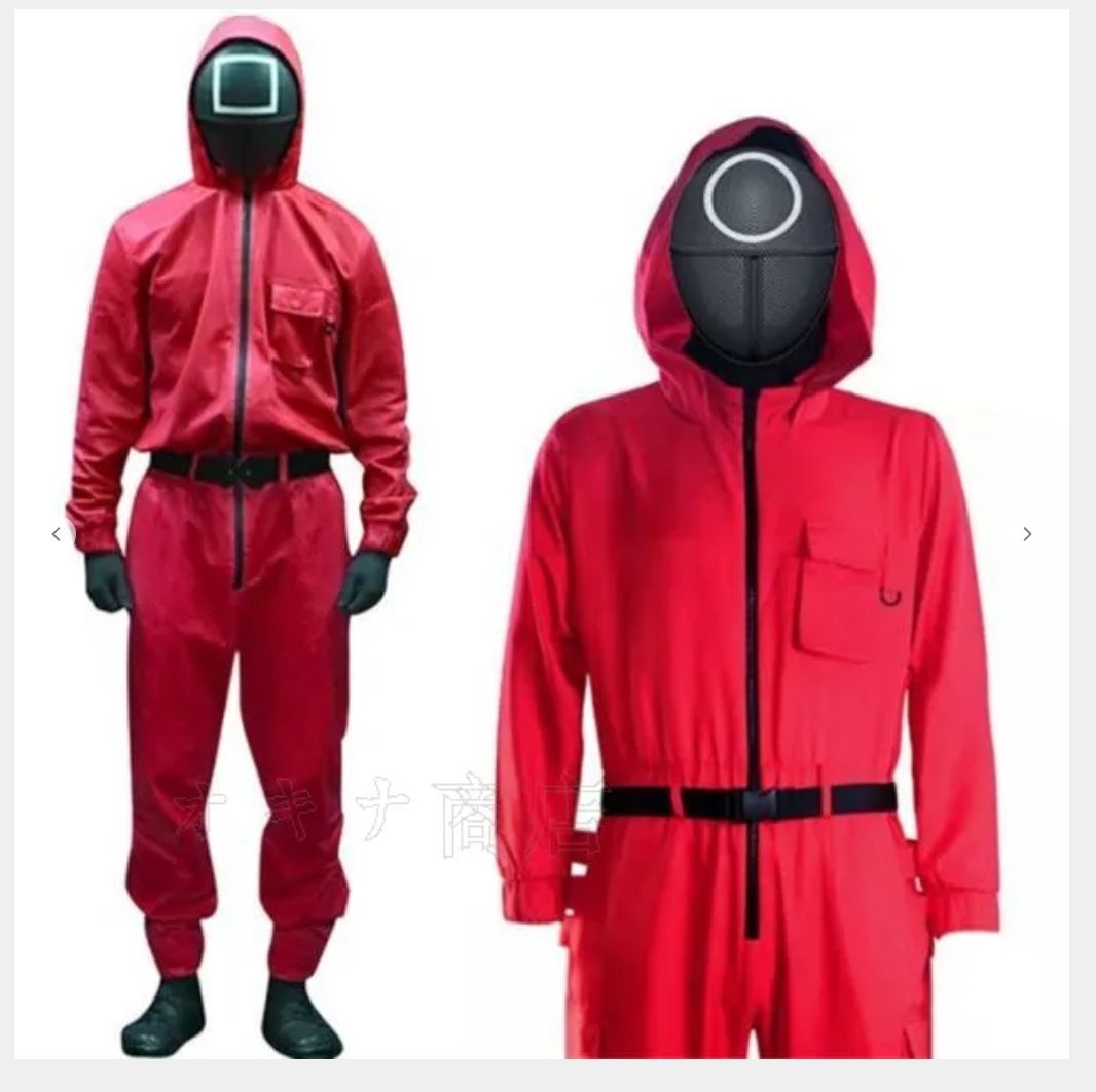 イカゲーム風 Squid Game風 料無料 子供用 ジャージ上下セット