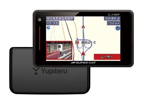 SUPER CAT レーザー＆レーダー探知機 LS 330 2021年秋版 最新地図データ収録 新型レーザー式-新型レーダー式オービス対応 レーザー探知性能 最高クラス 大画面3.6インチ液晶搭載 静電式タッチパネル搭載 1ボディタイプ