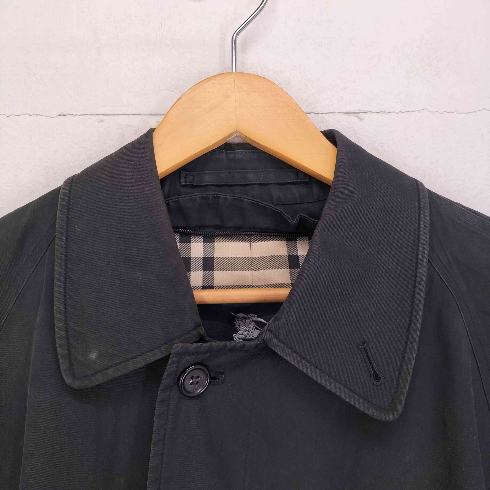 バーバリーロンドン BURBERRY LONDON MADE IN ENGLAND 裏地ノバ