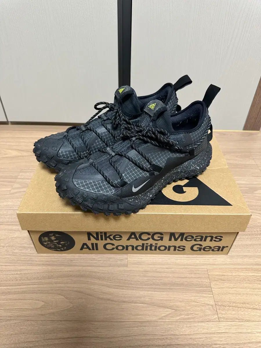 285 NIKE ACG マウンテン フライ ロー ゴアテックス SE スモークグレイ
