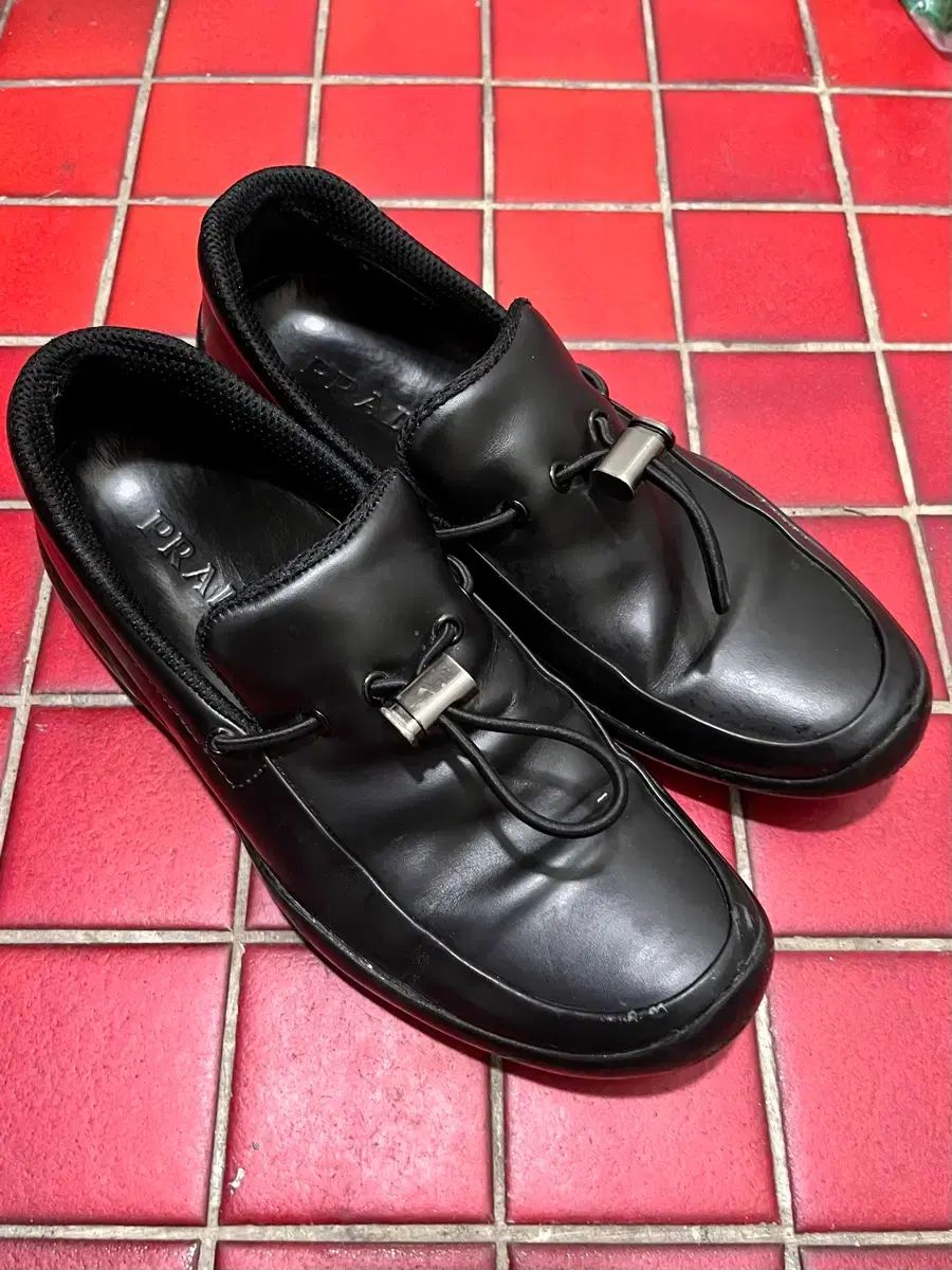 PRADA プラダ スポーツ トゥー ファー ローファー uk 7 260
