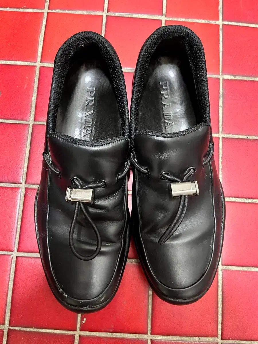 PRADA プラダ スポーツ トゥー ファー ローファー uk 7 260