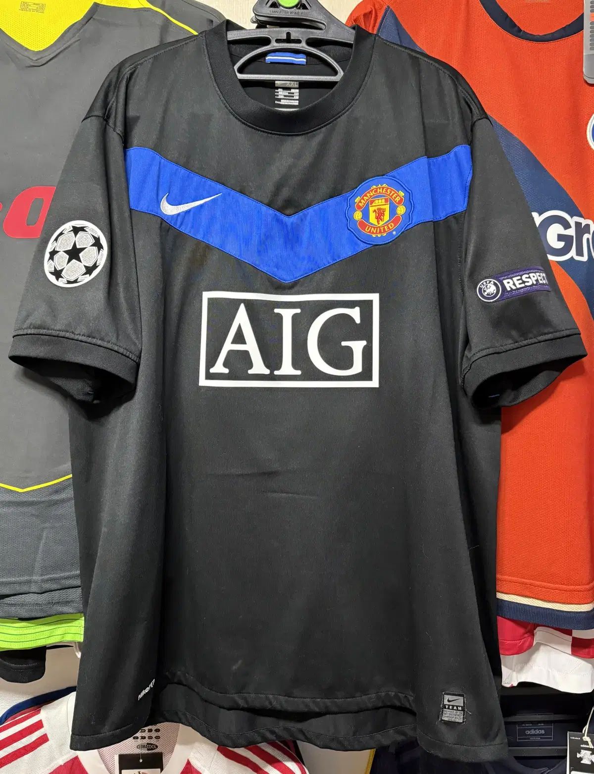 09-10 マンチェスター ユナイテッドFC アウェー XXL