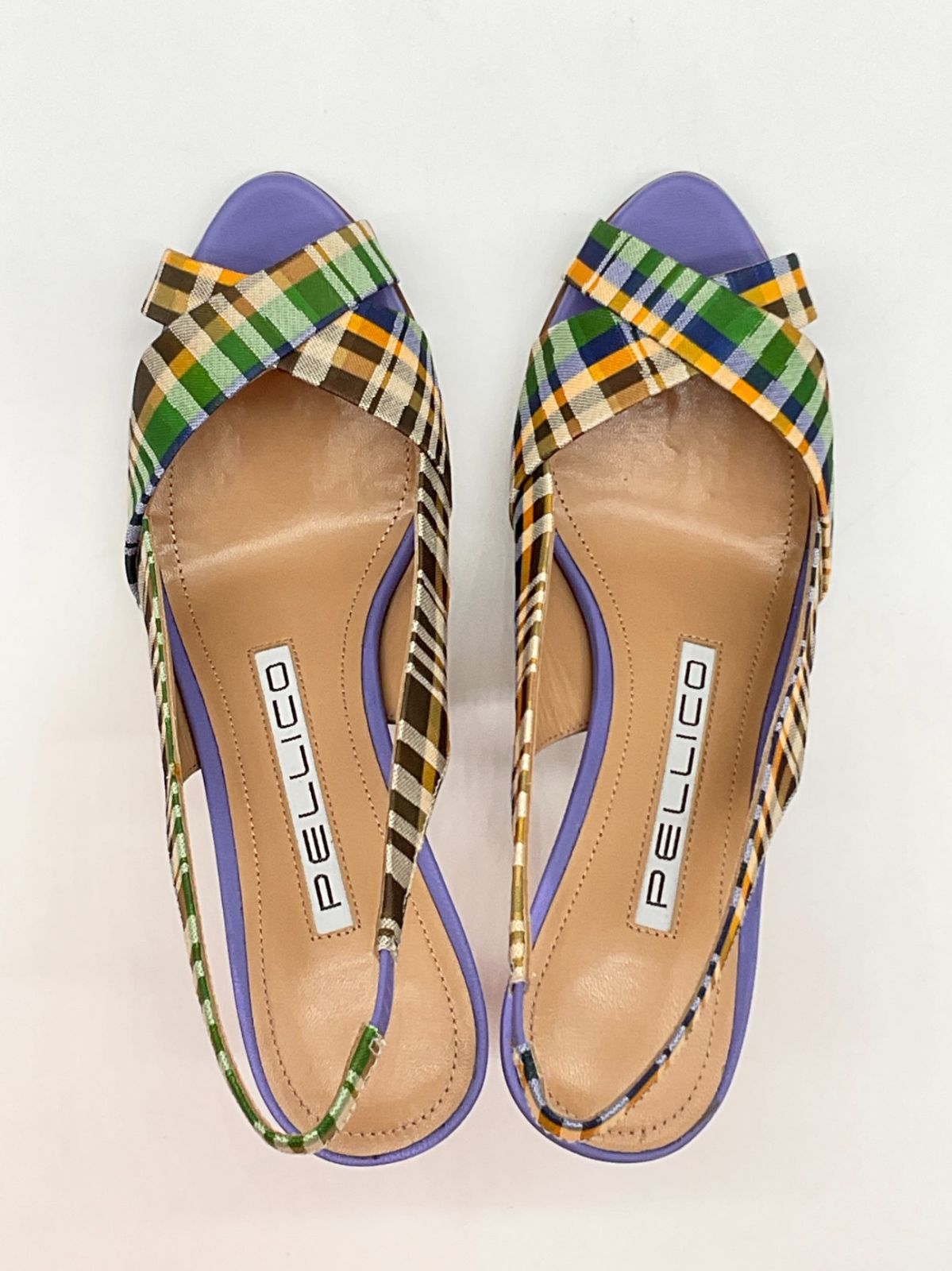 未使用 PELLICO ペリーコ スエードポインテッドトゥハイヒールパンプス