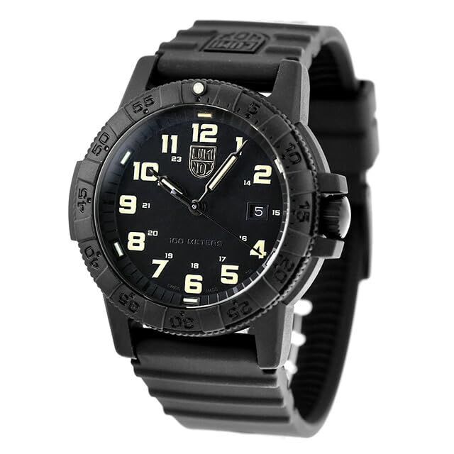 ルミノックス LUMINOX レザーバック シータートル ジャイアント 0320 シリーズ クォーツ メンズ 腕時計 l 0330 並行輸入品 J