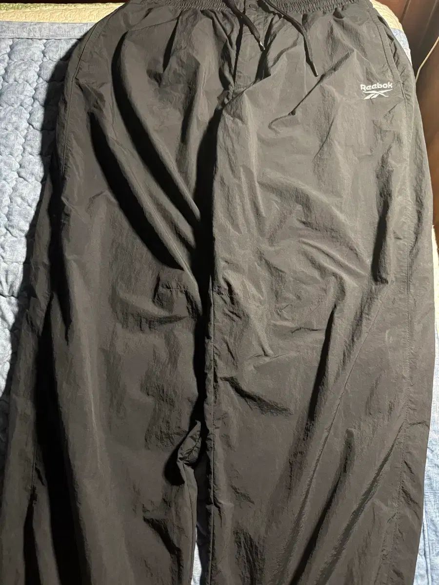 リーボック ワイド パラシュート パンツ L