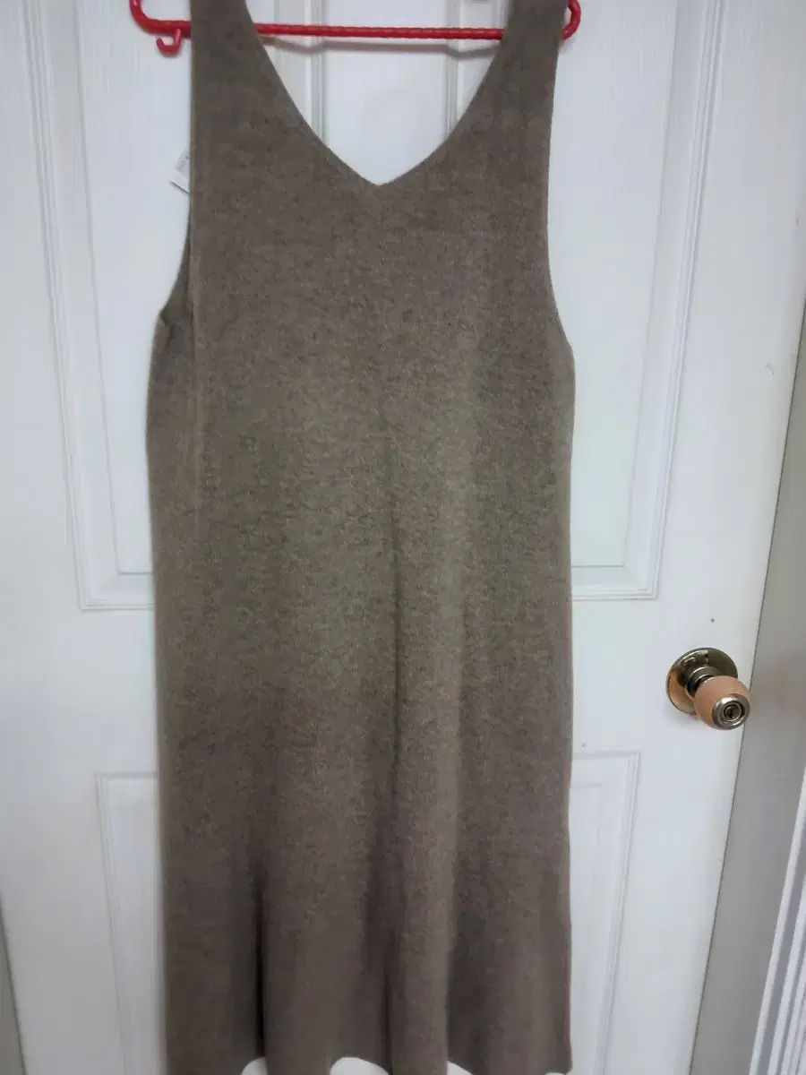  メリノウール ニット ONE PIECE モカベージュ 長袖 七分袖 その他