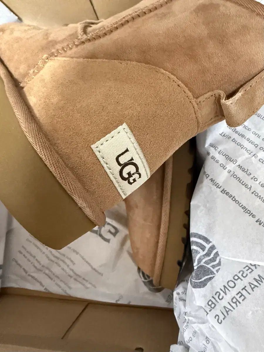  アグ Classic ミニ チェスナット US 9 アメリカ その他 ブーツ 革靴