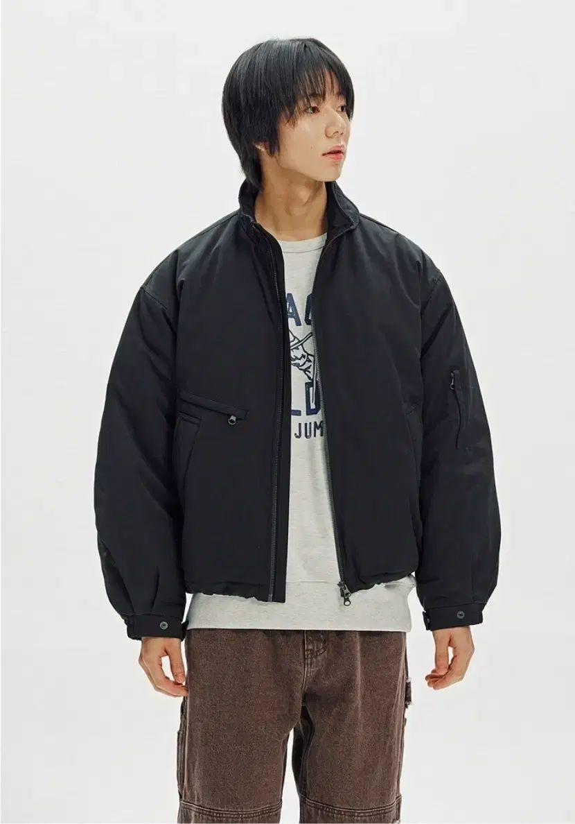 FrizmWORKS フリズムワークス ダウン INSULATED TANKER JACKET _ BLACK