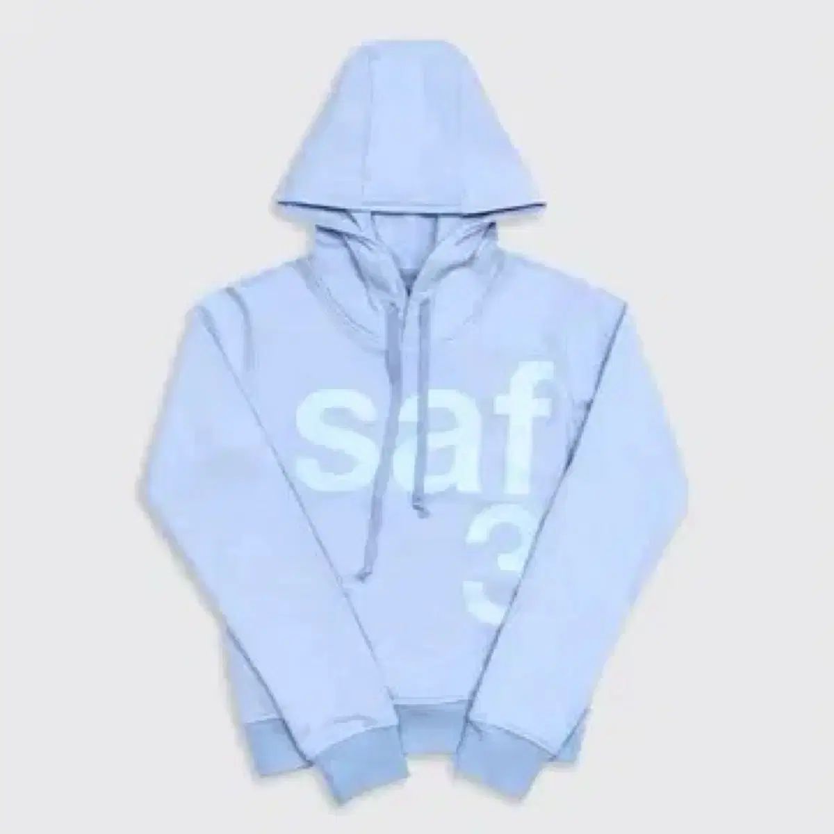 サファリスポット 1|2 レディース スカイブルー フーディー Tシャツ