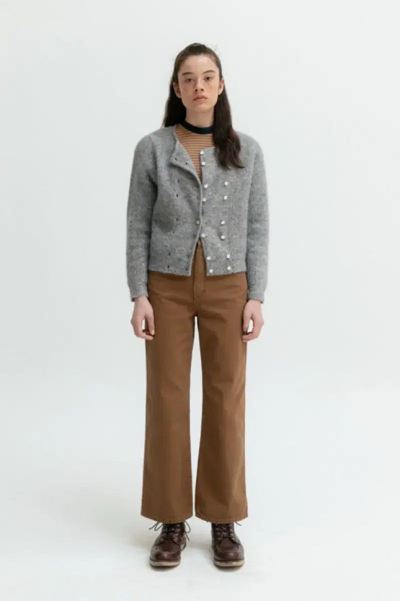 ビアプレーン リングカーディガン s