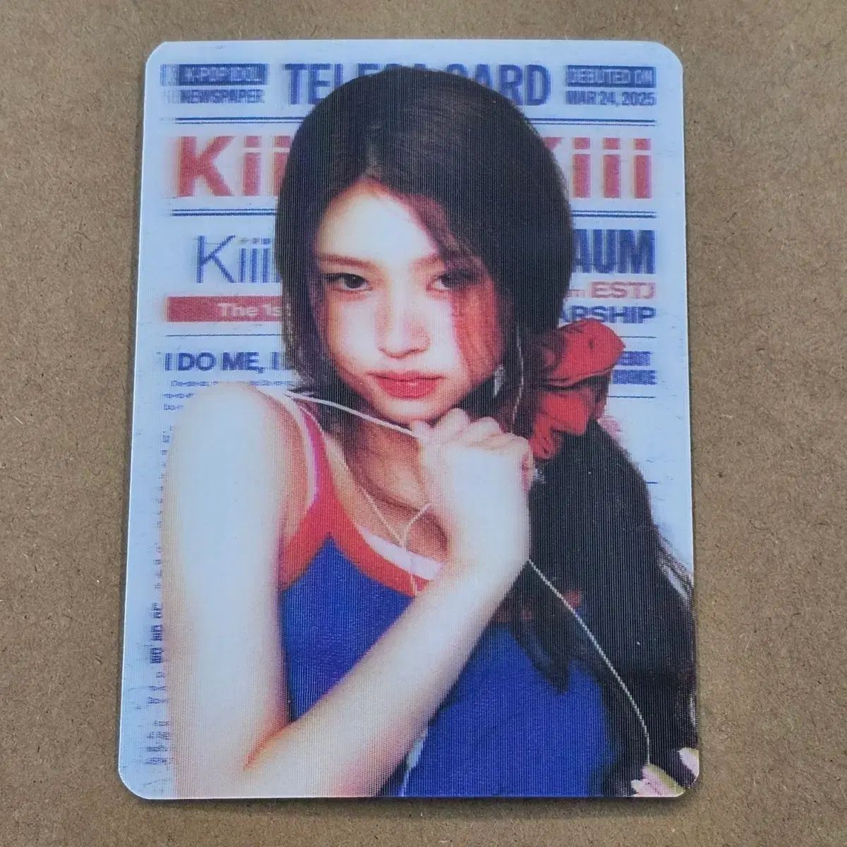 K POPテレカキキ下レンチキュラーケースHIT SP その他 タレントグッズ ゲーム おもちゃ グッズ