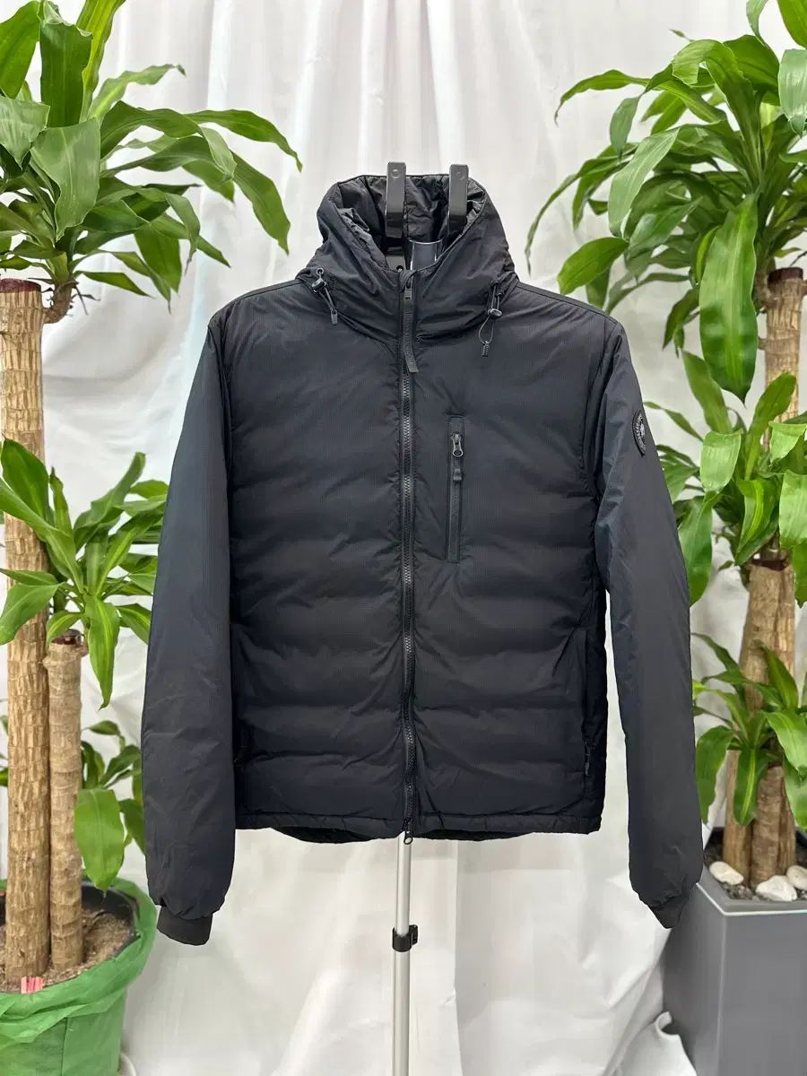 Mサイズ Canada Goose カナダグース ロッジ フード ダウン ジャケット ブラック ラベル