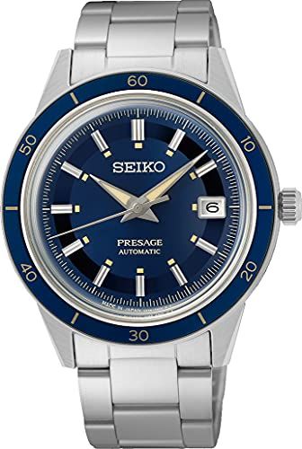 セイコー SEIKO プレザージュ Style 60’s Presage 自動巻き 日本製 Made in Japan メンズ 腕時計 海外モデル 並行輸入品 J