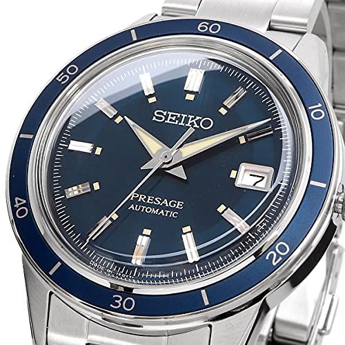 セイコー SEIKO プレザージュ Style 60’s Presage 自動巻き 日本製 Made in Japan メンズ 腕時計 海外モデル 並行輸入品 J
