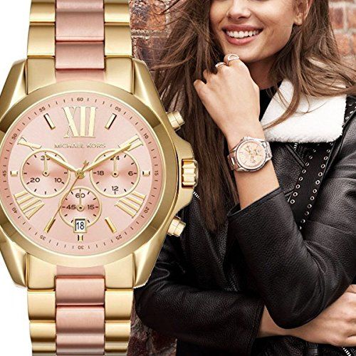 MICHAEL KORS ローズゴールド 時計 Bradshaw ブラッドショー ゴールド ピンクゴールド マイケルコース