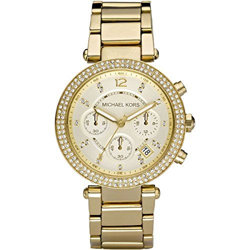 MICHAEL KORS MK 5354 Parker Glitz マイケルコース ゴールド レディース 腕時計 並行輸入品 J