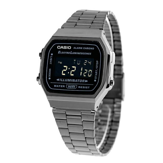 カシオ CASIO ビンテージ チプカシ クォーツ メンズ 腕時計 A 168 WGG-1 B 並行輸入品 J