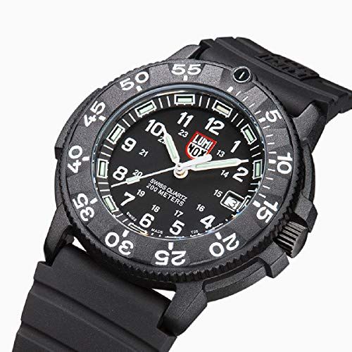 ルミノックス LUMINOX 腕時計 ネイビーシールズ ダイブウォッチ ブラック 3001 メンズ 並行輸入品 J