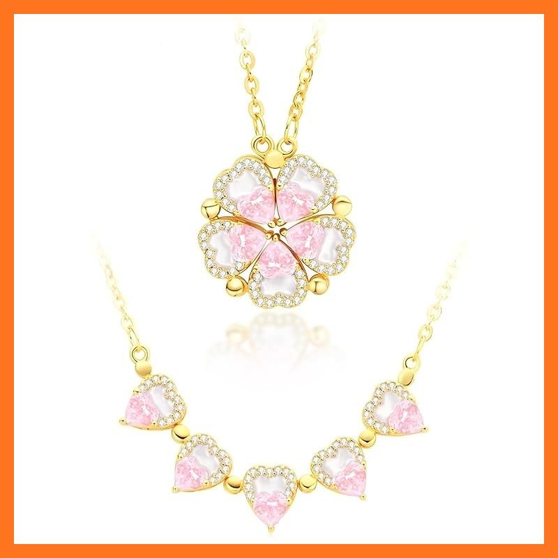 Puliyunxiang ネックレス レディース ジルコニア シルバー ペンダント 金属アレルギー対応 アクセサリ ー 記念日 のプレゼント 調節 ギフトラッピング付