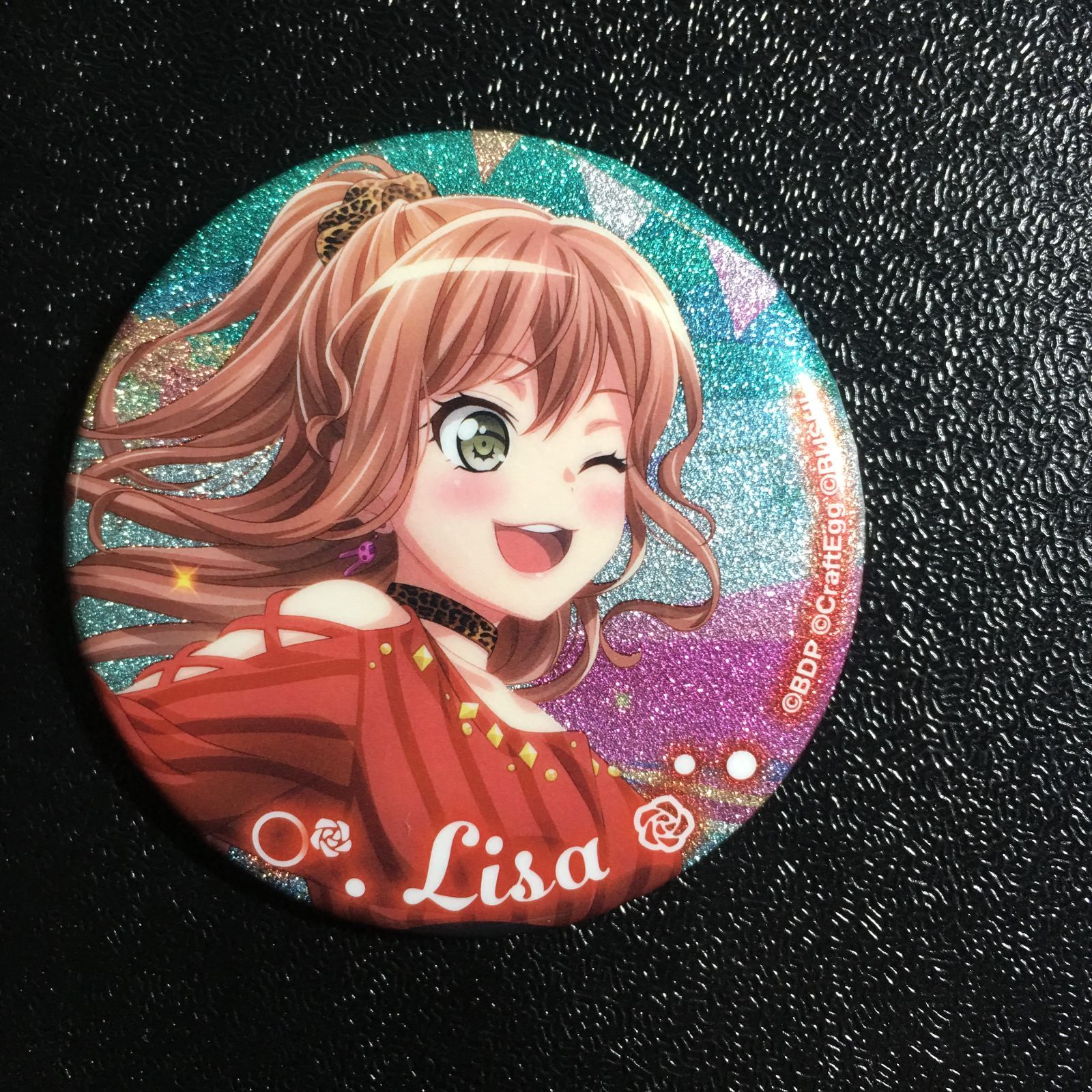 バンドリ 缶バッジ 今井リサ マルイ限定 BanG Dream! ガールズバンド