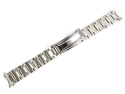 輸入王オリジナル 時計パーツ チューダー チュードル と互換性あり 社外品 オイスターブレス SS ツヤなし 19 mmJ