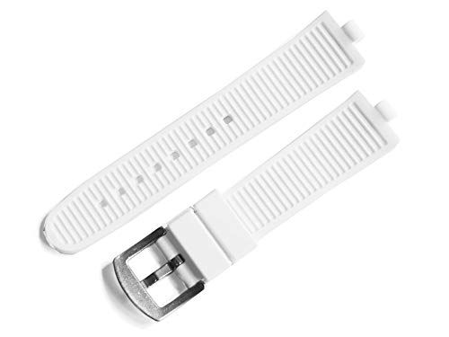 輸入王オリジナル 時計パーツ ブルガリと互換性あり ディアゴノ スクーバ SD 38用 社外品 ベルト ラバー ホワイト 22|18 mmJ