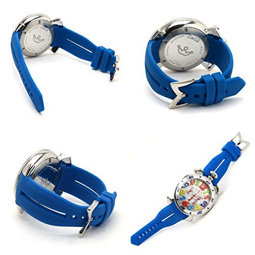 24mm GaGa MILANO ガガミラノ 汎用 交換ベルト シリコン ラバーベルト