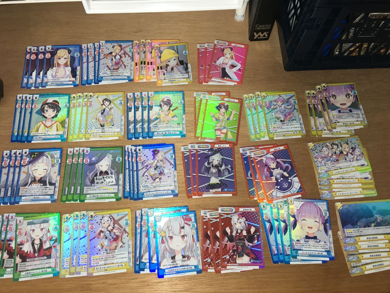 ホロライブ 2期生 SR 4ずつコンプ reバース パートナーは ちょこ スバル あくあ あやめ シオン horolive