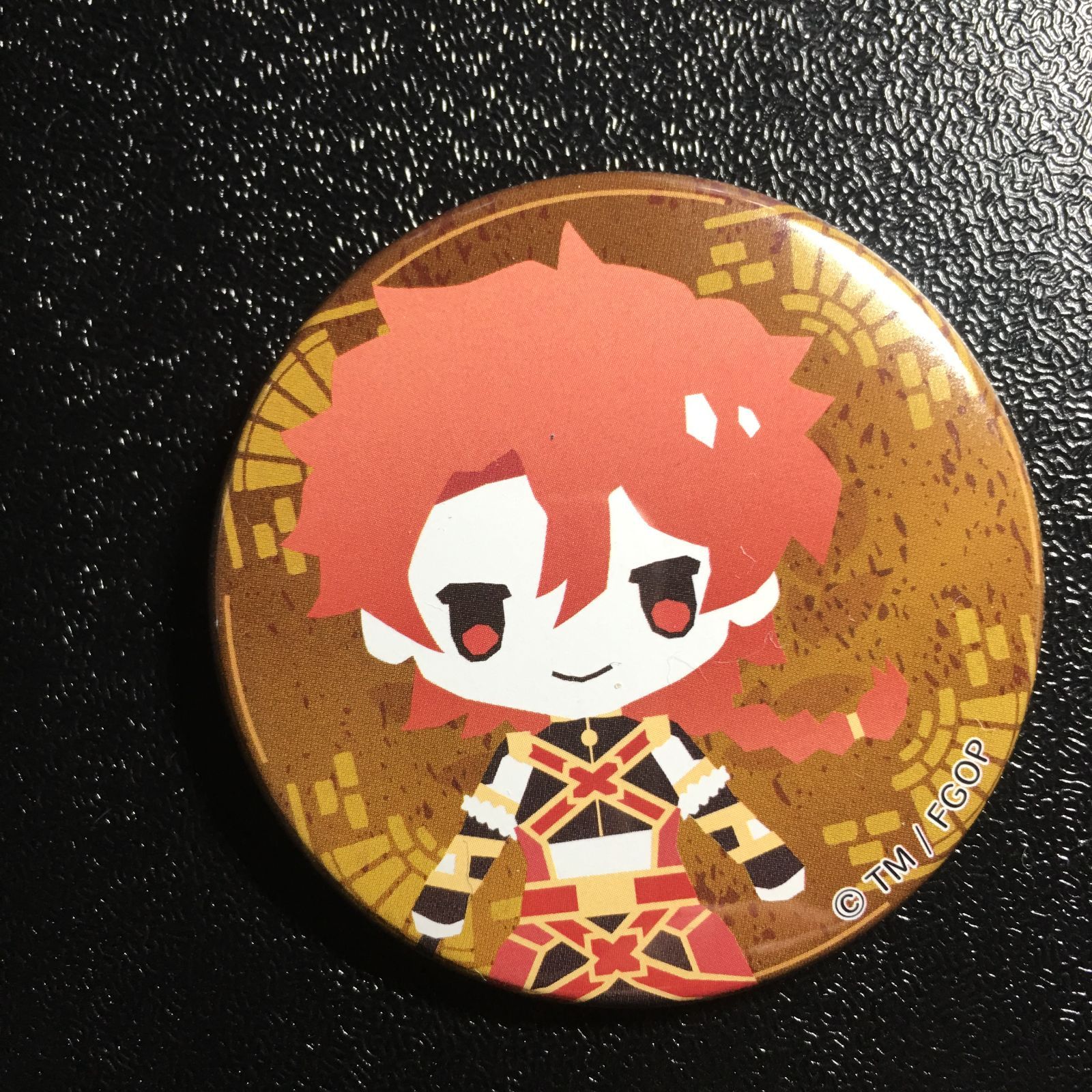 Fate/GrandOrder 缶バッジ　ローソン　ロマニ・アーキマン　FGO① FGO 缶バッジ ロマニ•アーキマン スクエア ローソン テイク•ロマンス