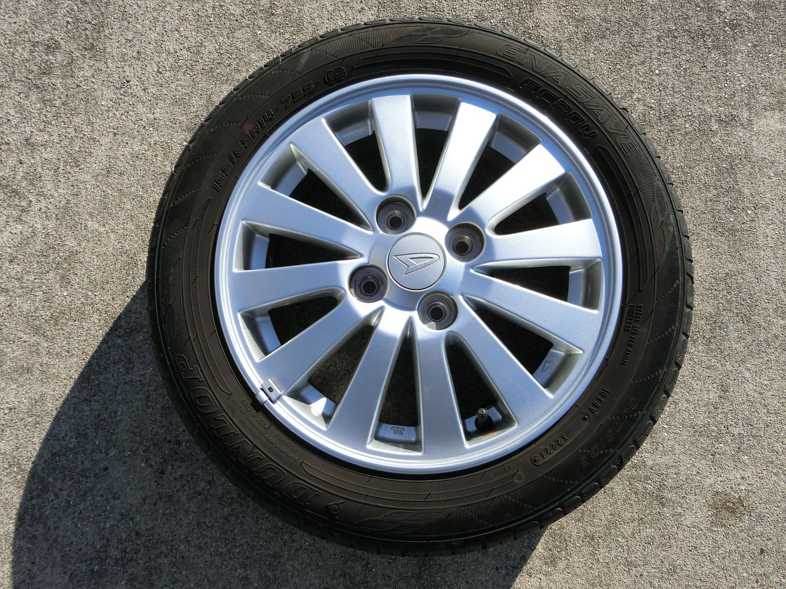 918] 送料無料 ダイハツ純正 14インチ アルミホイール 14×4.5J +45