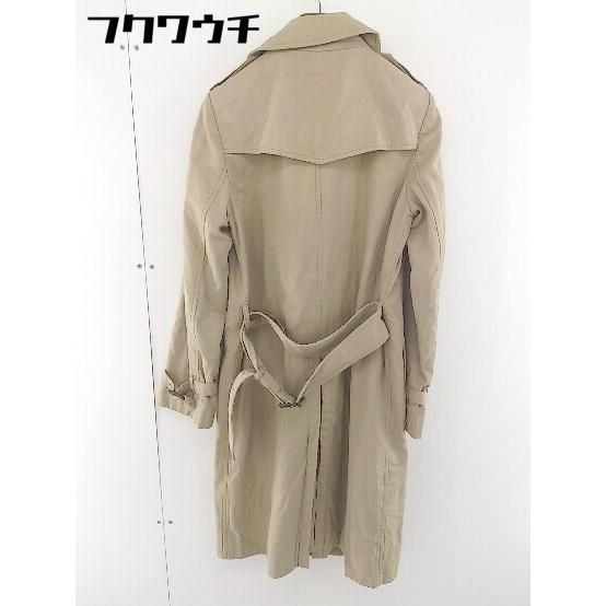 □ ◎ pas de calais パドカレ ベルト付 長袖 トレンチ コート サイズ