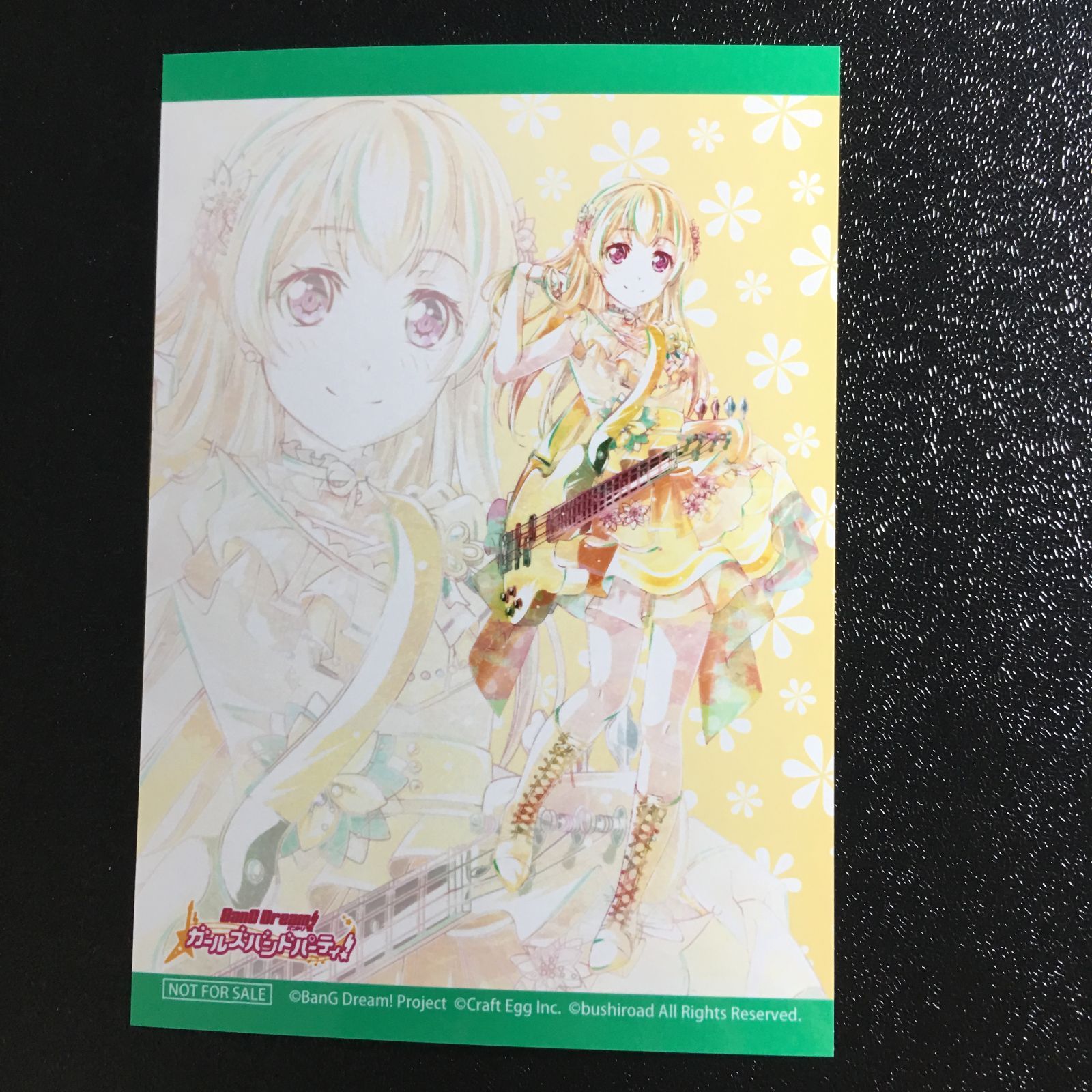 バンドリ BanG Dream! 白鷺千聖 ブロマイド ガールズバンドパーティ