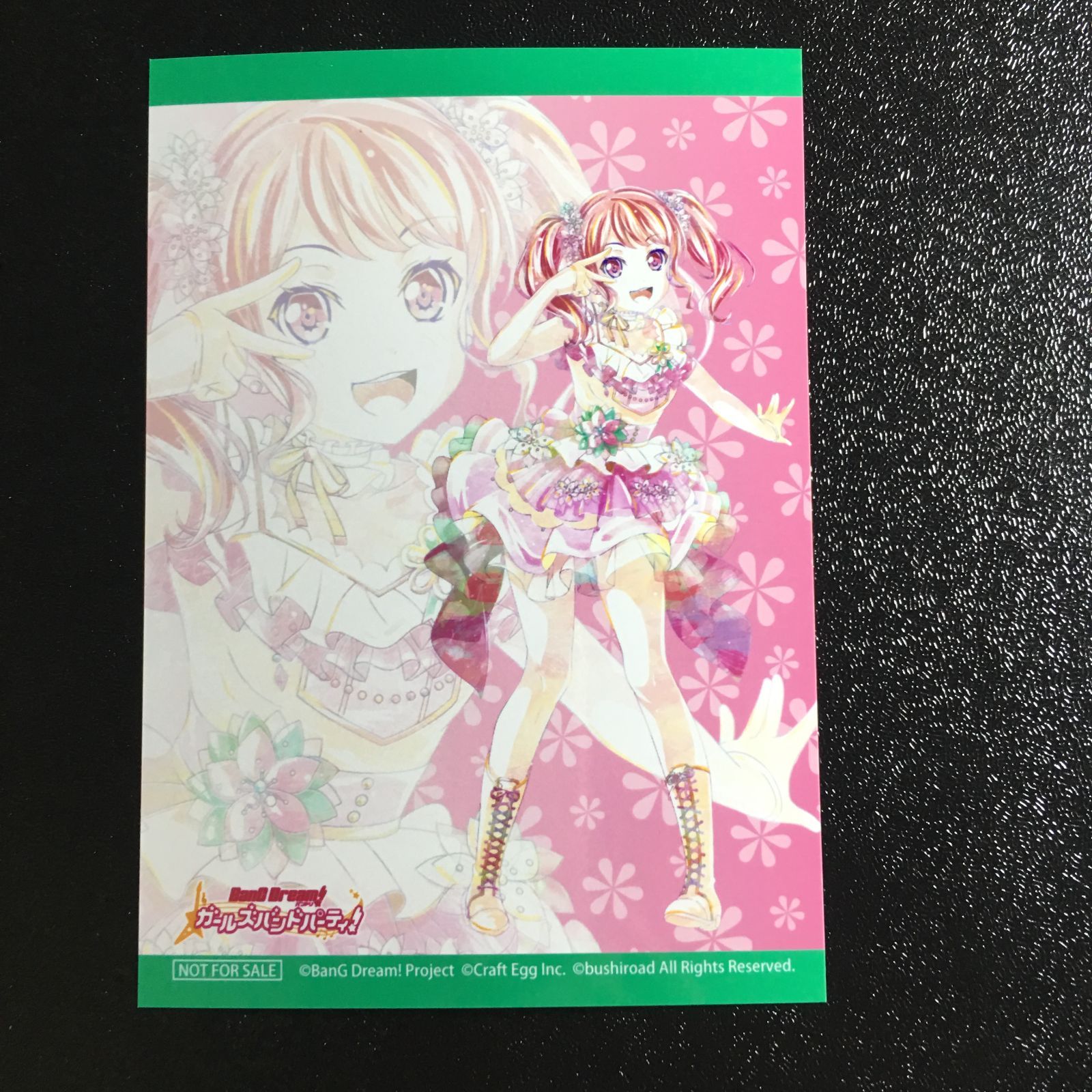 バンドリ BanG Dream! 丸山彩 ブロマイド ガールズバンドパーティ