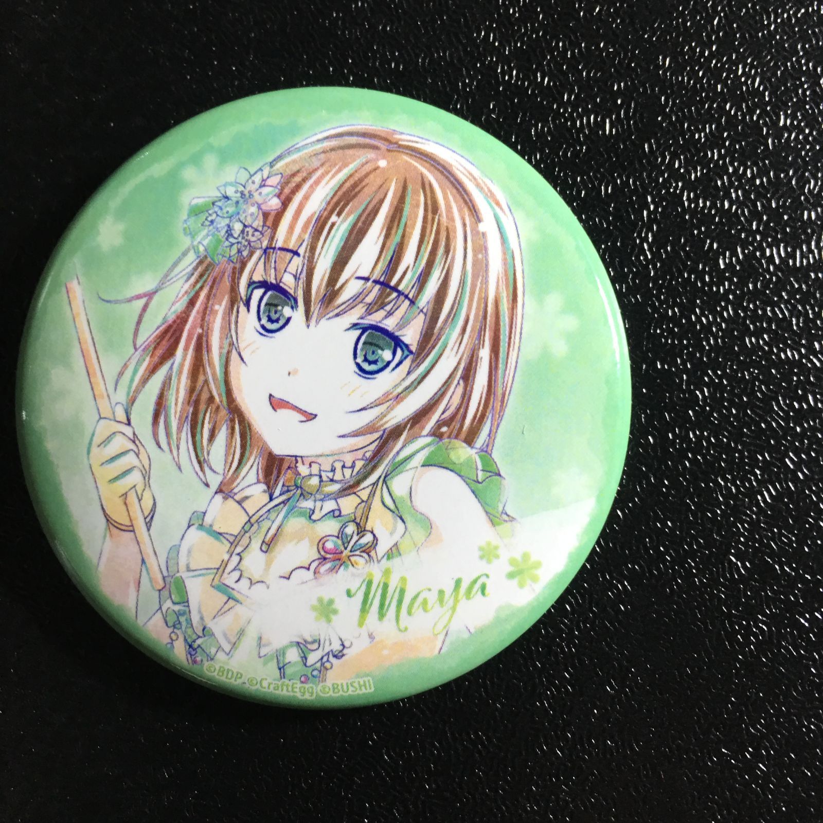 バンドリ BanG Dream! 大和麻弥 缶バッジ ガールズバンドパーティ