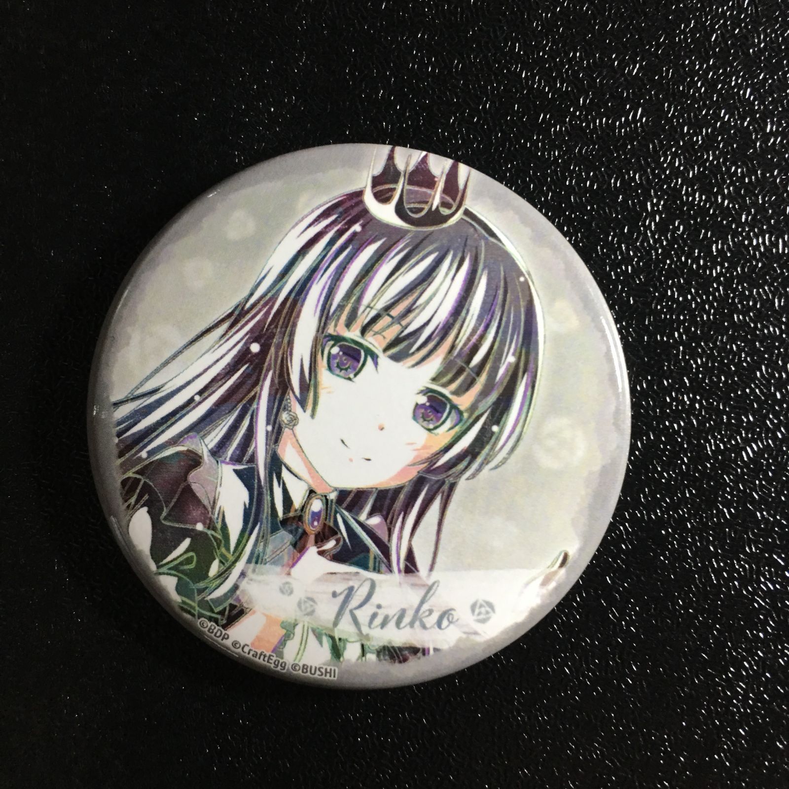 バンドリ BanG Dream! 白金燐子 缶バッジ ガールズバンドパーティ