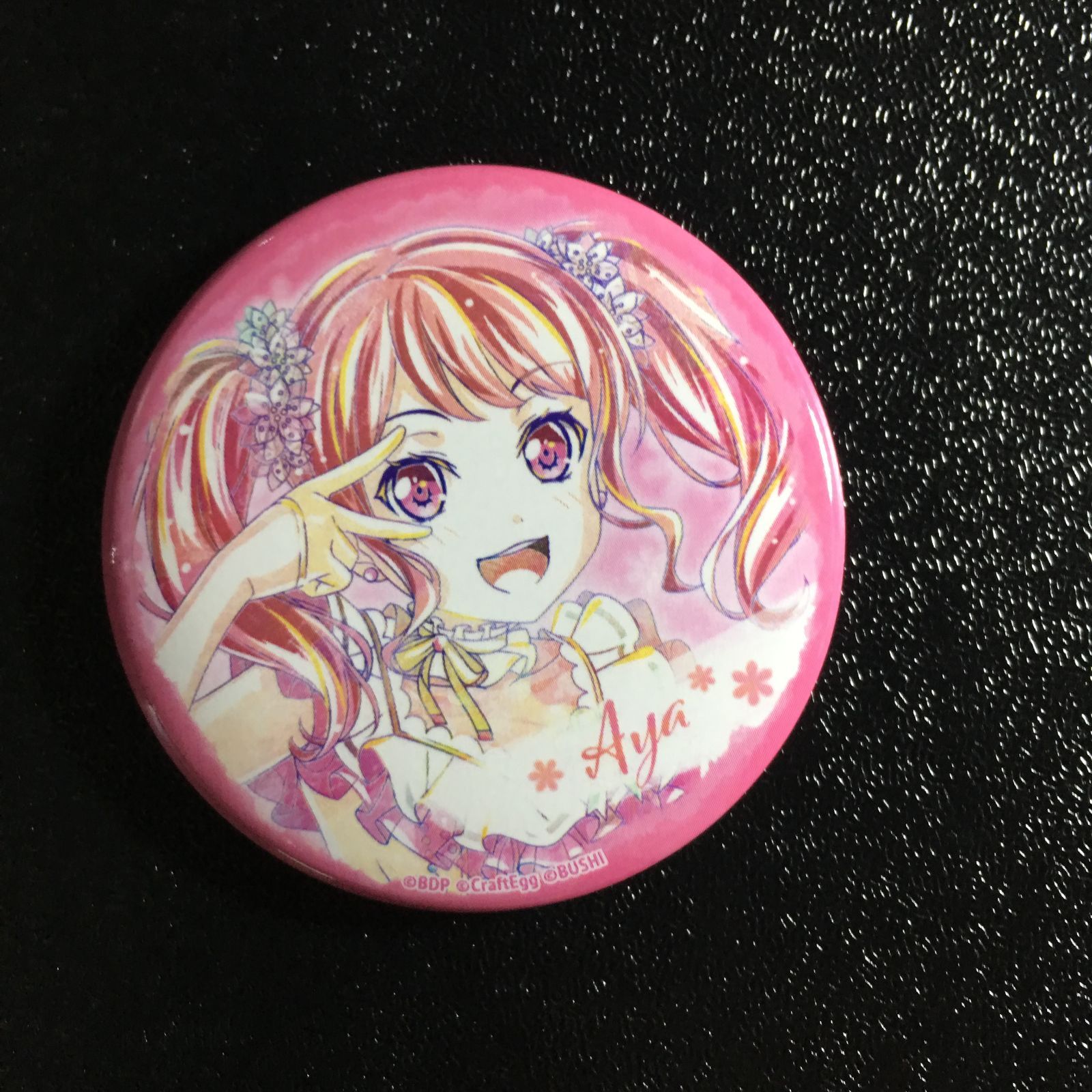 バンドリ BanG Dream! 丸山彩 缶バッジ ガールズバンドパーティ - メルカリ