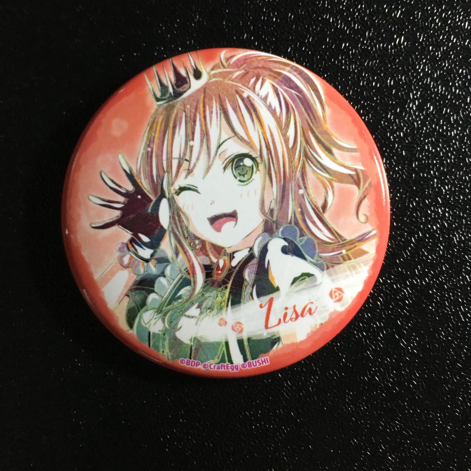 バンドリ BanG Dream! 今井リサ 缶バッジ ガールズバンドパーティ