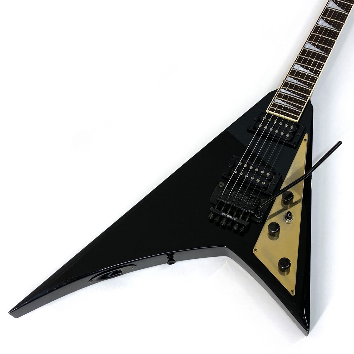 FERNANDES フェルナンデス JS-100 ブラック 変形タイプ エレキギター