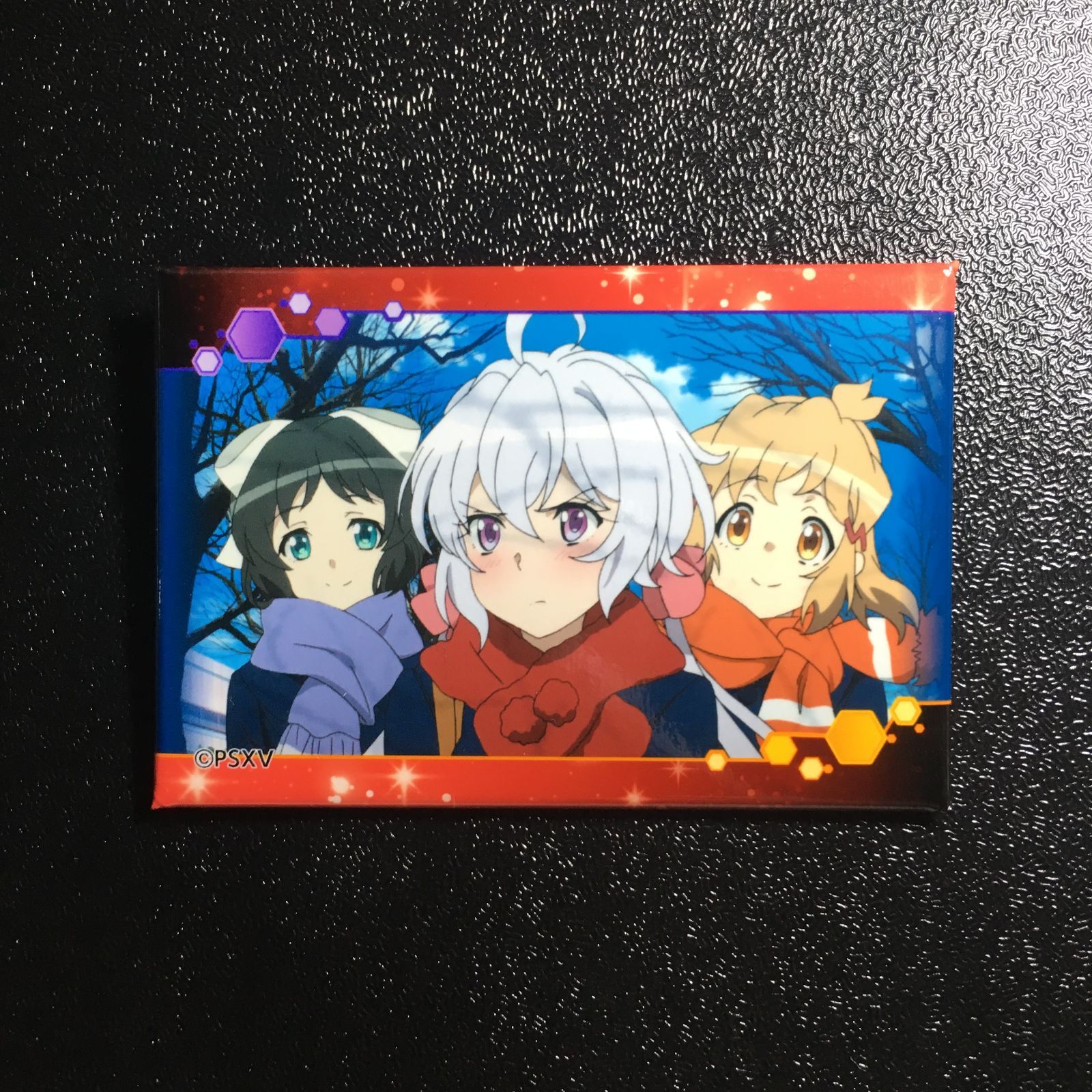 戦姫絶唱シンフォギアAXZ XV 立花 響 雪音 クリス 缶バッジ くじ限定