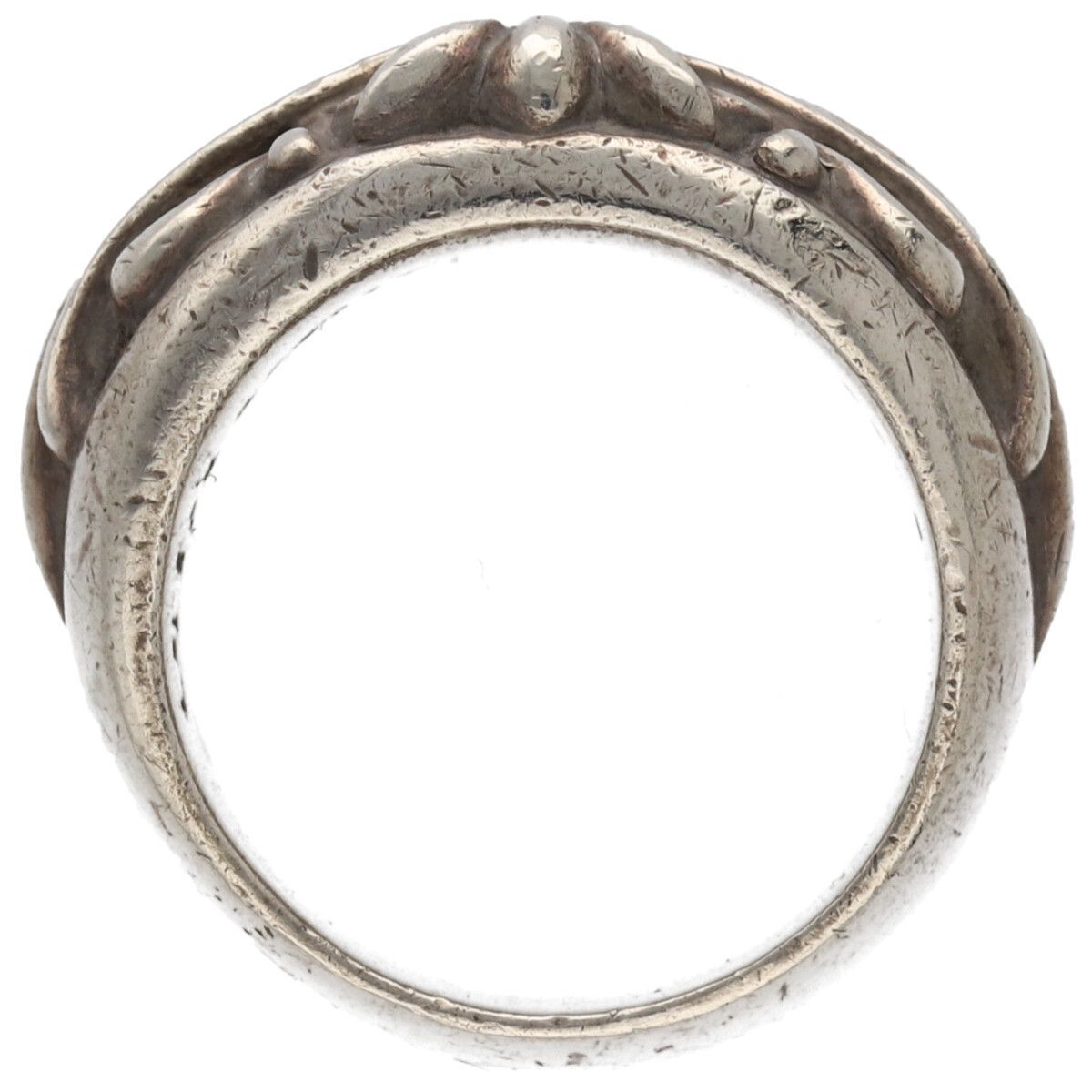  CHROME HEARTS クロムハーツ フローラルクロスリング 8号 SV 925 シルバー ダイヤモンド 1 PD 指輪 アクセサリー RS リング 指輪 アクセサリー