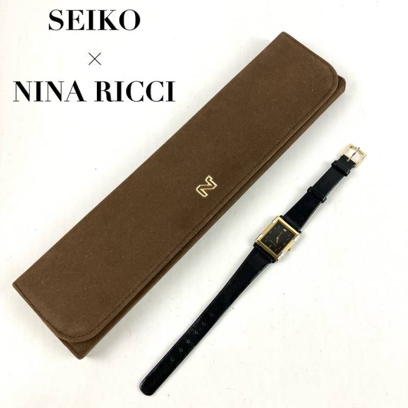 美品 稼働品 新品電池交換済み SEIKO×NINS RICCI セイコー 腕時計