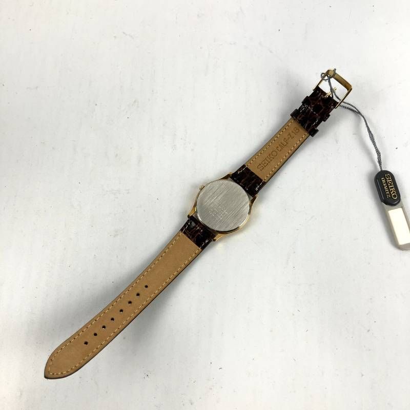 未使用に近い 稼働品 新品電池 交換済み SEIKO セイコー 腕時計