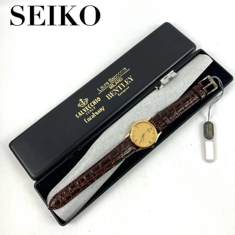 未使用に近い 稼働品 新品電池 交換済み SEIKO セイコー 腕時計