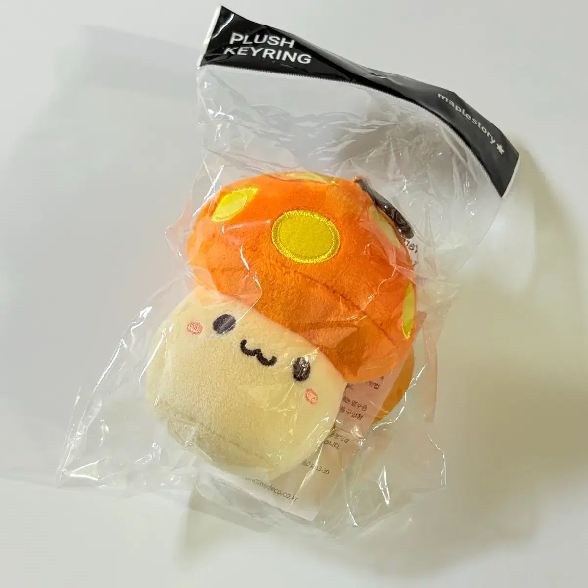 【ぬいぐるみ】メイプルストーリー公式 メイプルキノコ Maplestory ぬいぐるみメイプルストーリー公式 メイプルストーリー オレンジきのこ